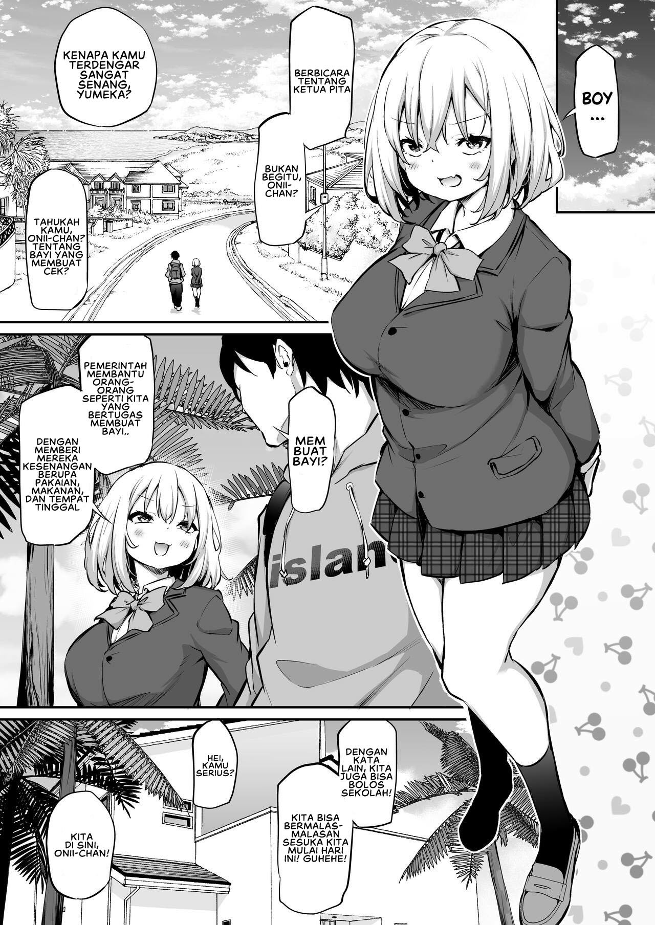 Imouto Haramasenai to Derarenai Shima - Chapter 1 6