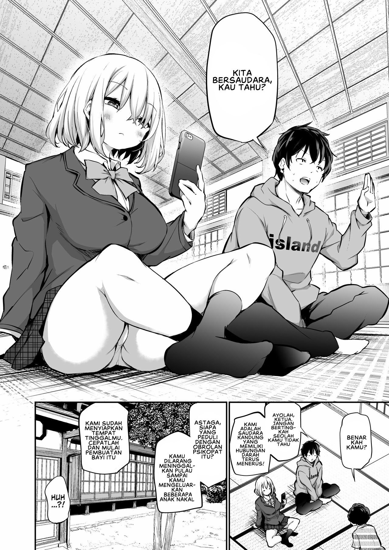 Imouto Haramasenai to Derarenai Shima - Chapter 1 5