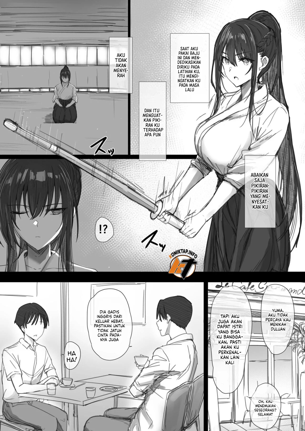 Ki ga Tsuyoi Seiso na Hitozuma Reijou ga Netorareru made no Ichibu Shijuu - Chapter 2 13