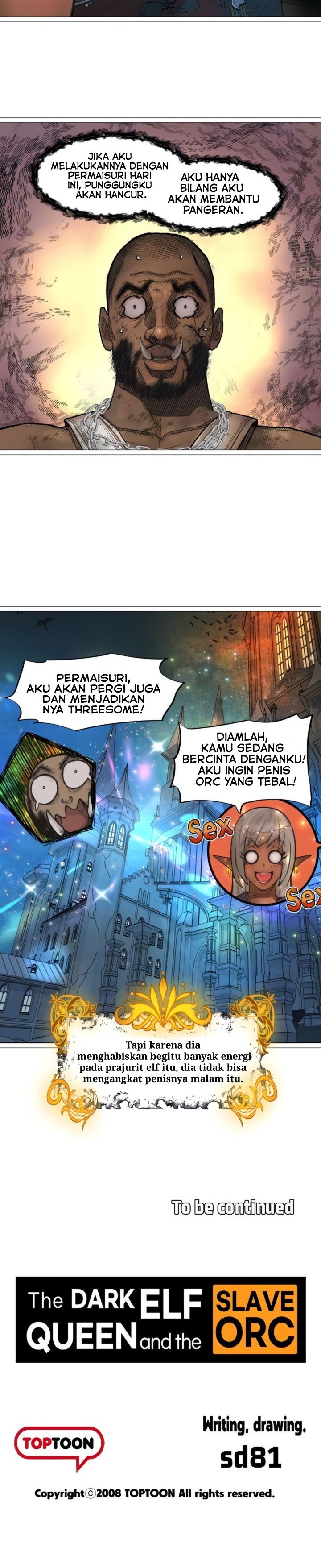 The Dark Elf Queen and the Slave Orc - Chapter 27 19